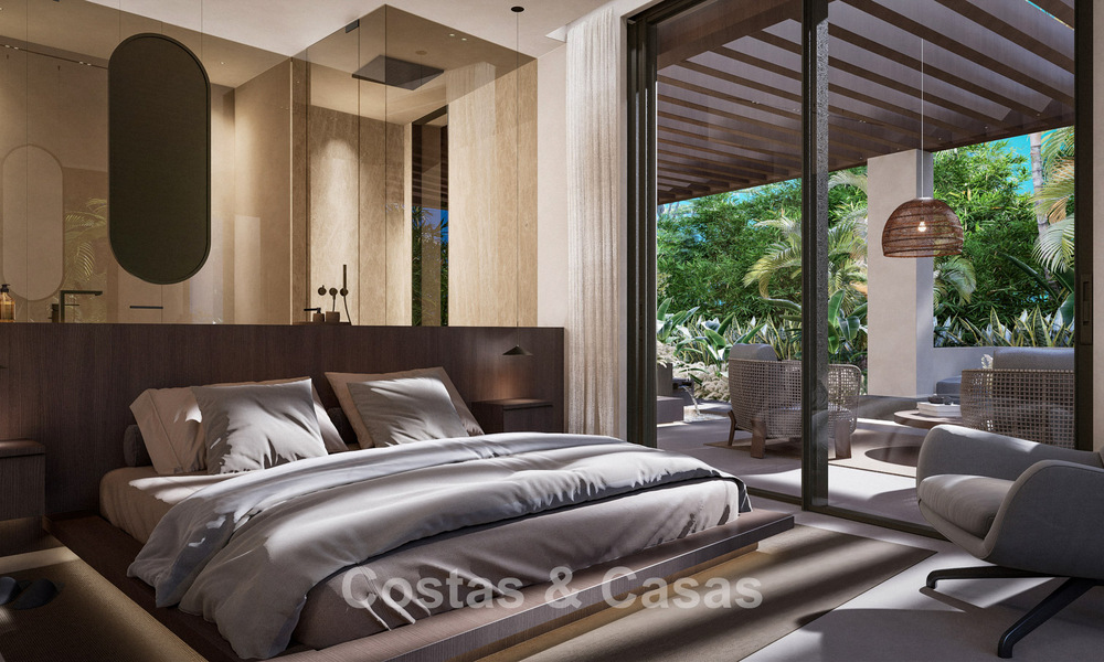 Exclusive renovated villa with sophisticated architecture for sale in prestigious Nueva Andalucia, Marbella 781042