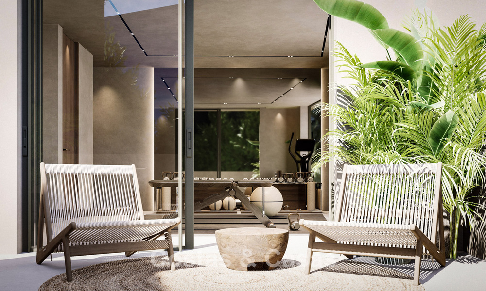 Exclusive renovated villa with sophisticated architecture for sale in prestigious Nueva Andalucia, Marbella 781049