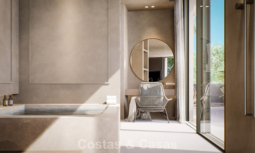 Exclusive renovated villa with sophisticated architecture for sale in prestigious Nueva Andalucia, Marbella 781053