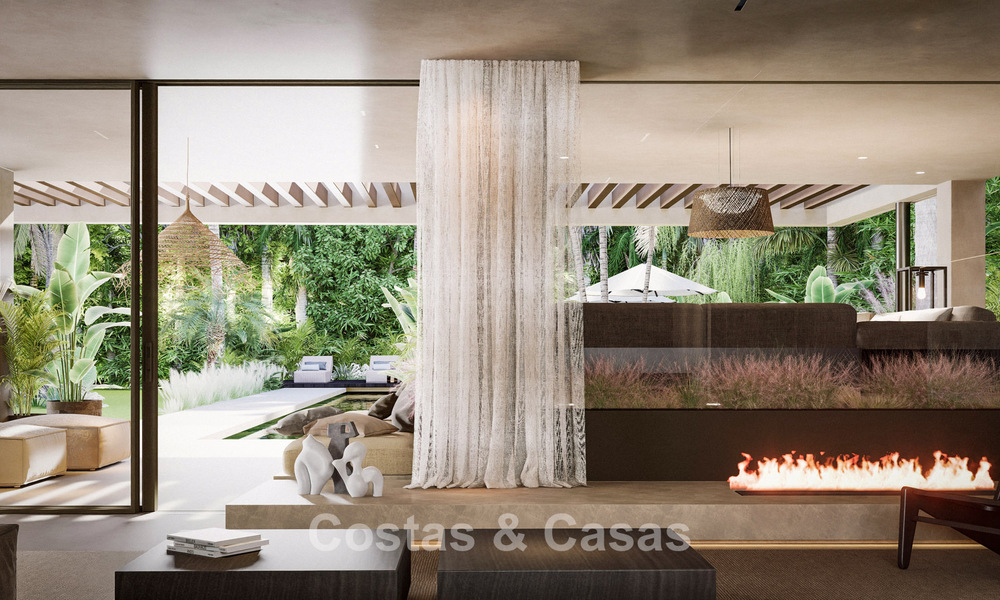 Exclusive renovated villa with sophisticated architecture for sale in prestigious Nueva Andalucia, Marbella 781066