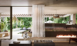 Exclusive renovated villa with sophisticated architecture for sale in prestigious Nueva Andalucia, Marbella 781066 
