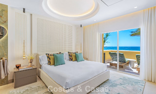 Luxurious 3-bedroom beachfront apartment with frontal sea views for sale east of Marbella centre 780915 