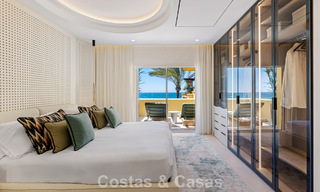 Luxurious 3-bedroom beachfront apartment with frontal sea views for sale east of Marbella centre 780917 