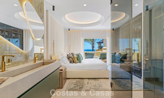 Luxurious 3-bedroom beachfront apartment with frontal sea views for sale east of Marbella centre 780920 