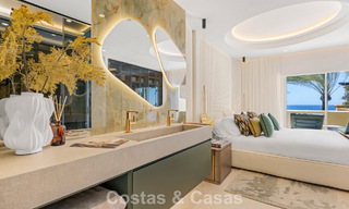 Luxurious 3-bedroom beachfront apartment with frontal sea views for sale east of Marbella centre 780922 