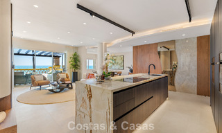 Luxurious 3-bedroom beachfront apartment with frontal sea views for sale east of Marbella centre 780934 
