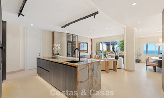 Luxurious 3-bedroom beachfront apartment with frontal sea views for sale east of Marbella centre 780935 