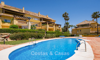 Luxurious 3-bedroom beachfront apartment with frontal sea views for sale east of Marbella centre 780945 