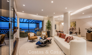 Luxurious 3-bedroom beachfront apartment with frontal sea views for sale east of Marbella centre 780990 