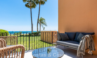 Move-in ready beach apartment with stunning sea views for sale in the western part of Estepona 781067 