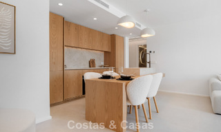 Move-in ready beach apartment with stunning sea views for sale in the western part of Estepona 781079 