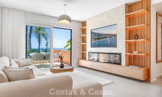 Move-in ready beach apartment with stunning sea views for sale in the western part of Estepona 781081 