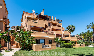 Move-in ready beach apartment with stunning sea views for sale in the western part of Estepona 781088 
