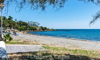 Move-in ready beach apartment with stunning sea views for sale in the western part of Estepona 781092 