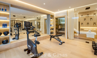 Exclusive luxury villa with modern Andalusian architecture for sale with panoramic sea views in Marbella - Benahavis 781173 