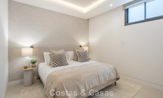 Exclusive luxury villa with modern Andalusian architecture for sale with panoramic sea views in Marbella - Benahavis 781212 