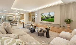 Exclusive luxury villa with modern Andalusian architecture for sale with panoramic sea views in Marbella - Benahavis 781214 