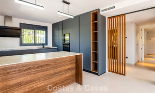 Luxury single storey villa with sea views for sale near the beach and golf course in Mijas Costa, Costa del Sol 781232 