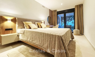 Luxury single storey villa with sea views for sale near the beach and golf course in Mijas Costa, Costa del Sol 781243 