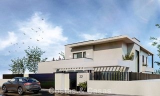 Contemporary new build villa for sale in a popular golf setting in Mijas, Costa del Sol 781156 