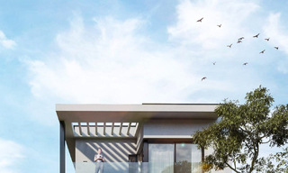 Contemporary new build villa for sale in a popular golf setting in Mijas, Costa del Sol 781157 