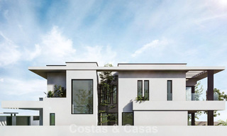 Contemporary new build villa for sale in a popular golf setting in Mijas, Costa del Sol 781158 