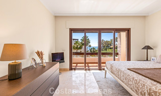Luxury penthouse for sale on the beach on the New Golden Mile between Marbella and Estepona 781253 