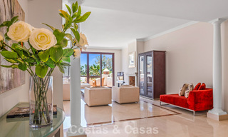 Luxury penthouse for sale on the beach on the New Golden Mile between Marbella and Estepona 781255 