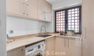 Luxury penthouse for sale on the beach on the New Golden Mile between Marbella and Estepona 781260 