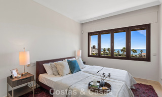 Luxury penthouse for sale on the beach on the New Golden Mile between Marbella and Estepona 781261 