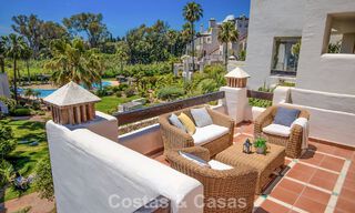 Luxury penthouse for sale on the beach on the New Golden Mile between Marbella and Estepona 781265 