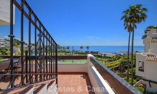 Luxury penthouse for sale on the beach on the New Golden Mile between Marbella and Estepona 781266 