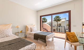 Luxury penthouse for sale on the beach on the New Golden Mile between Marbella and Estepona 781270 