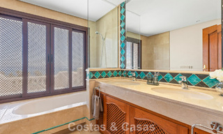 Luxury penthouse for sale on the beach on the New Golden Mile between Marbella and Estepona 781271 