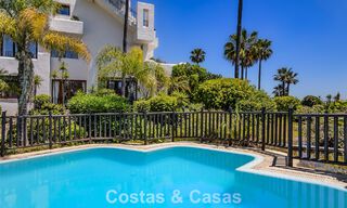Luxury penthouse for sale on the beach on the New Golden Mile between Marbella and Estepona 781282 