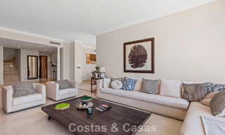 Luxury penthouse for sale on the beach on the New Golden Mile between Marbella and Estepona 781284 