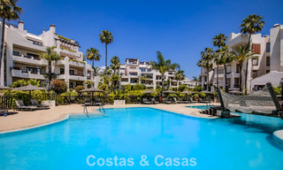 Luxury penthouse for sale on the beach on the New Golden Mile between Marbella and Estepona 781288 