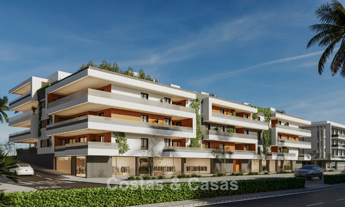 New project with stylish apartments for sale near the centre and beach of San Pedro, Marbella 781140
