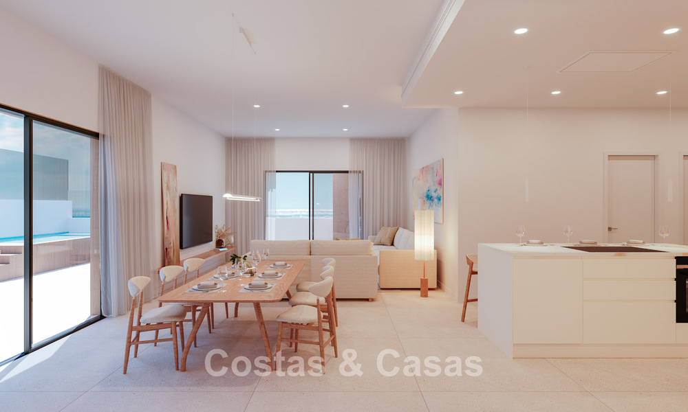 New project with stylish apartments for sale near the centre and beach of San Pedro, Marbella 781146
