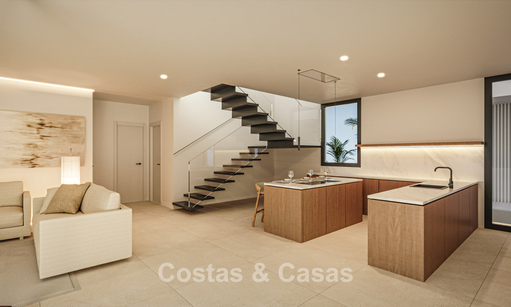 New project with stylish apartments for sale near the centre and beach of San Pedro, Marbella 781149