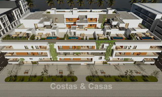 New project with stylish apartments for sale near the centre and beach of San Pedro, Marbella 781151 