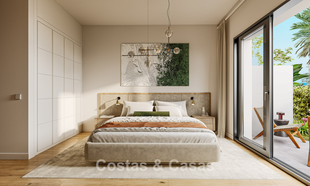 Launch! Off-plan, modern apartments with sea views for sale in Casares Costa, Costa del Sol 781131