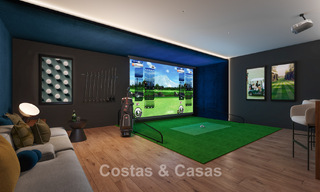 Launch! Off-plan, modern apartments with sea views for sale in Casares Costa, Costa del Sol 781132 