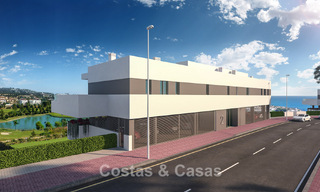 New apartments with sea views for sale just a stone's throw from the golf course in La Cala de Mijas, Costa del Sol 781165 