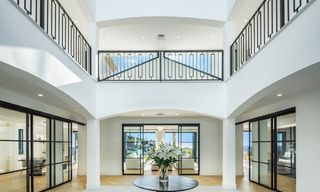 Move-in ready luxury villa with contemporary Spanish architecture and sea views for sale in Marbella - Benahavis 781361 