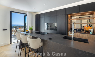 Move-in ready luxury villa with contemporary Spanish architecture and sea views for sale in Marbella - Benahavis 781376 