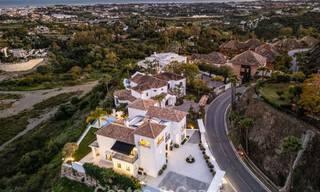 Move-in ready luxury villa with contemporary Spanish architecture and sea views for sale in Marbella - Benahavis 781381 