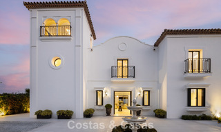 Move-in ready luxury villa with contemporary Spanish architecture and sea views for sale in Marbella - Benahavis 781384 