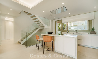 Superior triplex apartment with private garden and pool for sale in the centre of Marbella's Golden Mile 781487 