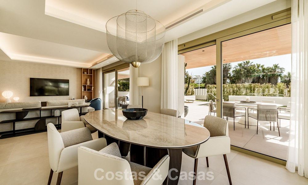 Superior triplex apartment with private garden and pool for sale in the centre of Marbella's Golden Mile 781494
